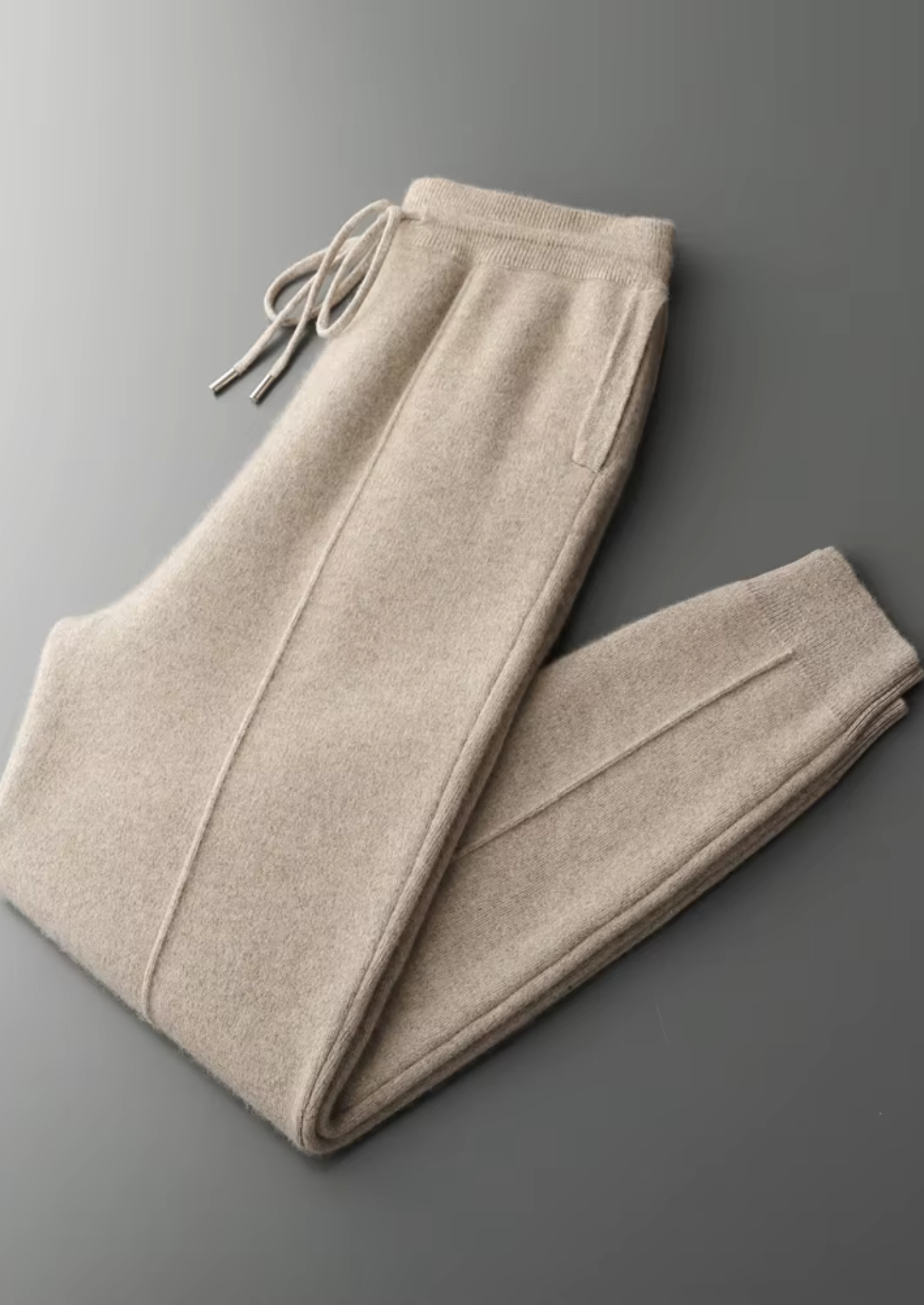 Pure Cashmere Knit Lounge Trousers