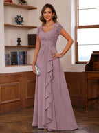 Chiffon Mother of the Bride Dress