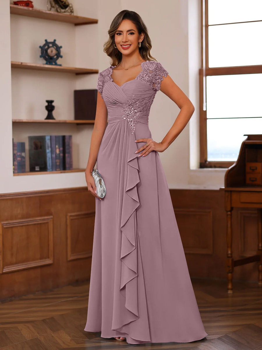 Chiffon Mother of the Bride Dress