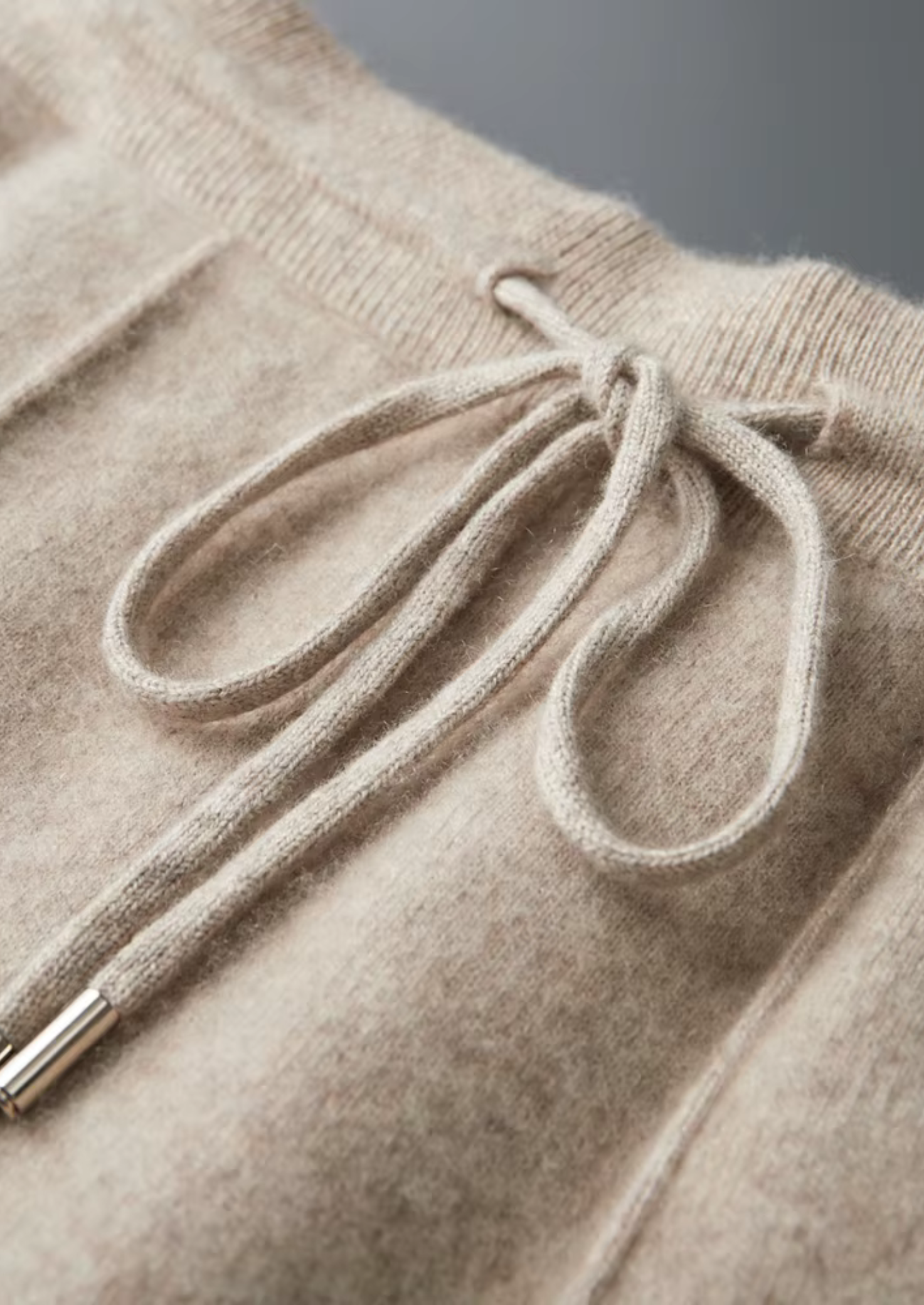 Pure Cashmere Knit Lounge Trousers