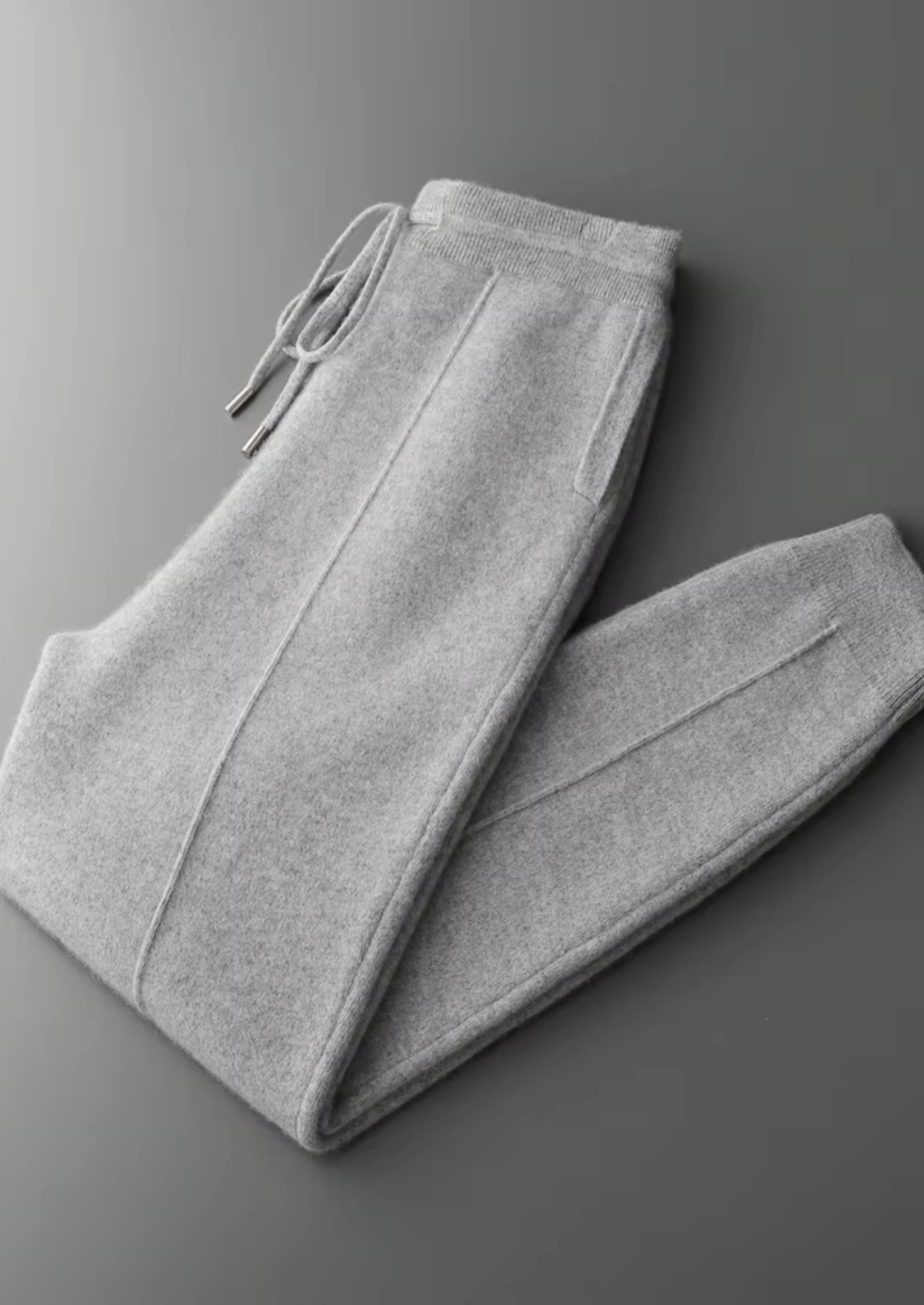 Pure Cashmere Knit Lounge Trousers
