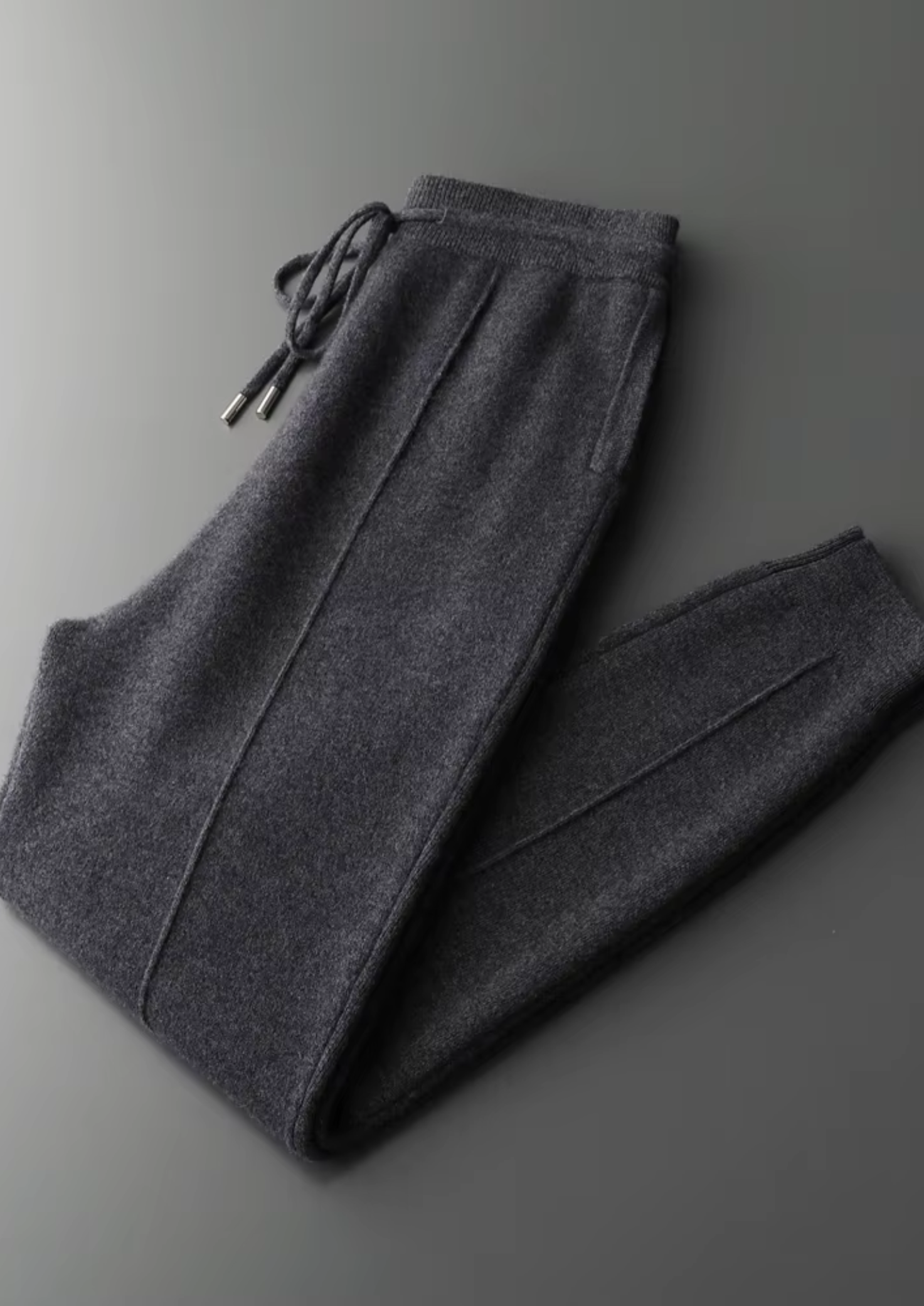 Pure Cashmere Knit Lounge Trousers