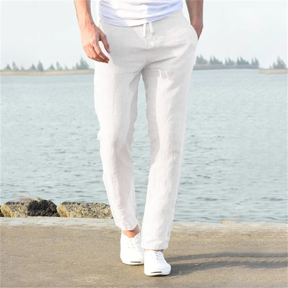 Men's Casual Linen Pants
