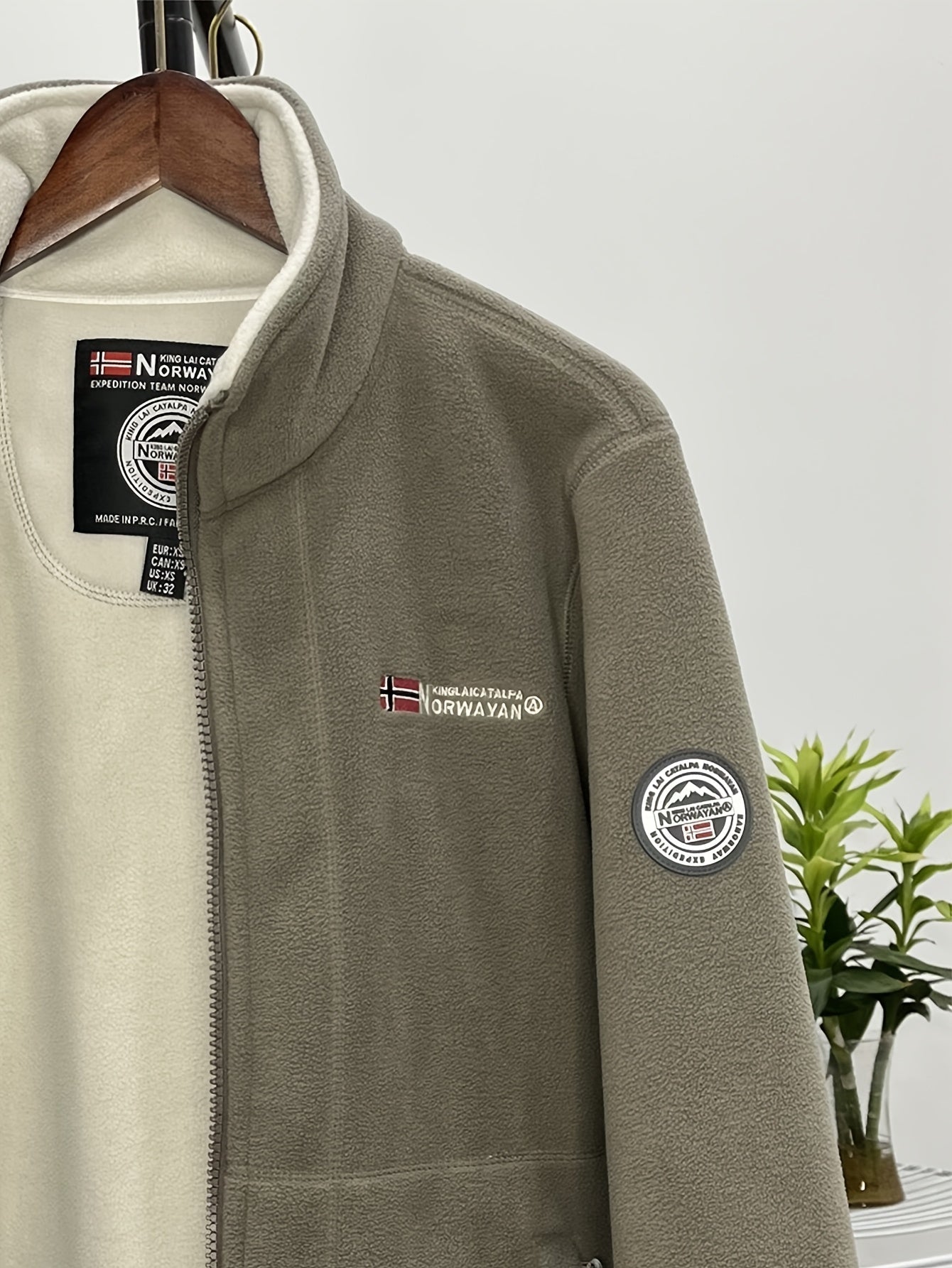 Men's Full-Zip Warm Fleece Jacket