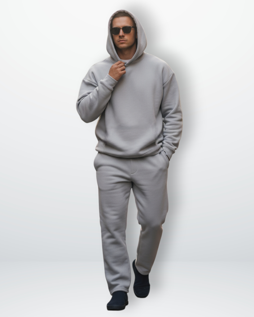 Oversized Loungewear Set with Hoodie and Joggers