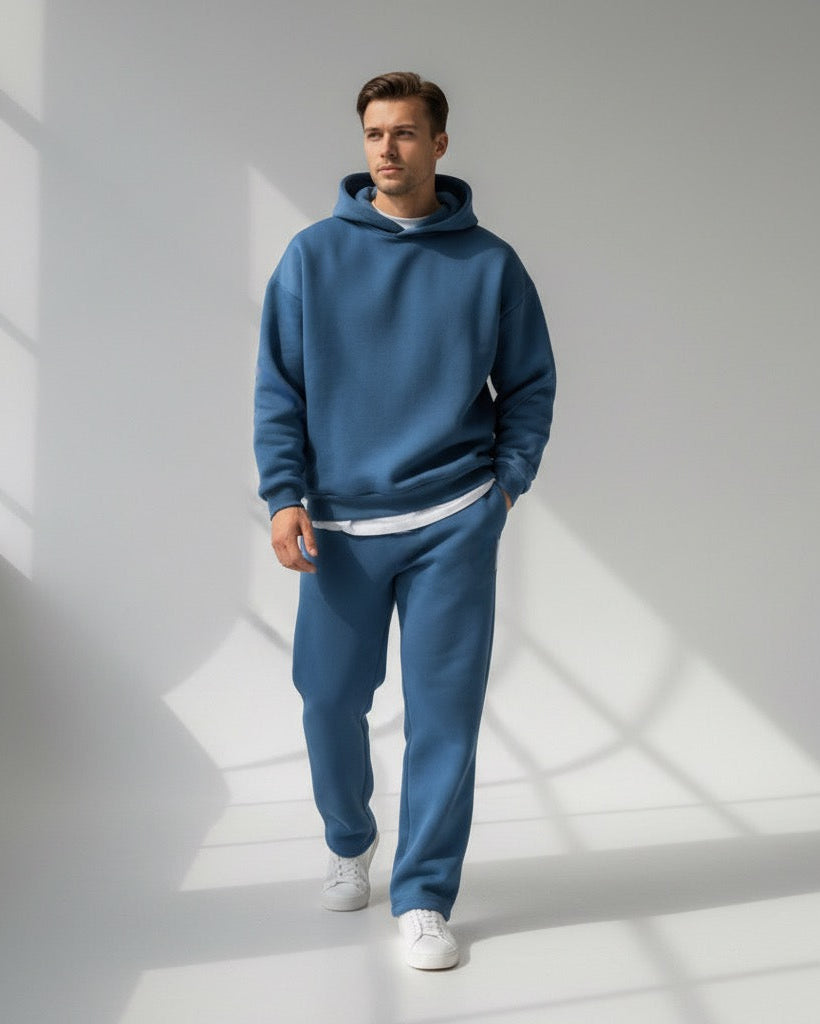 Oversized Loungewear Set with Hoodie and Joggers