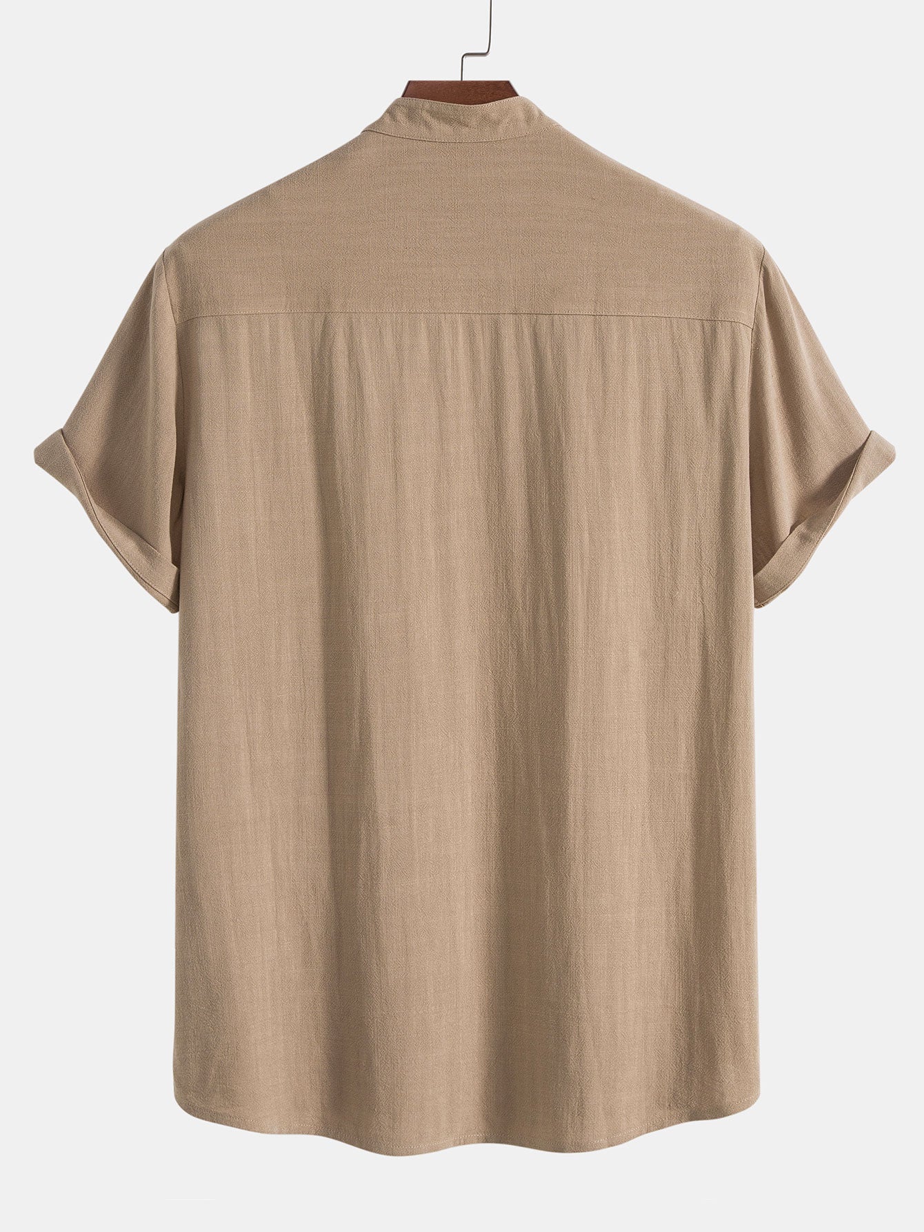 Linen Two-Piece Shirt and Trouser Set