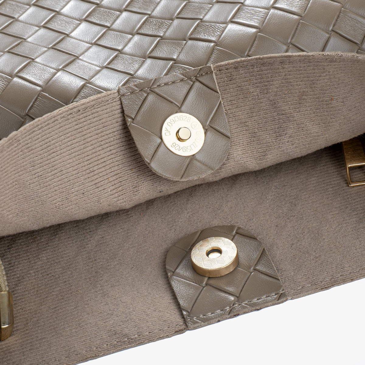Vegan leather shoulder tote bag