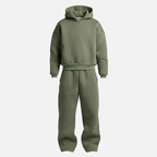Oversized Heavy Fleece Tracksuit Set