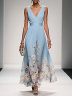 Wedding Guest Floral Mini Dress