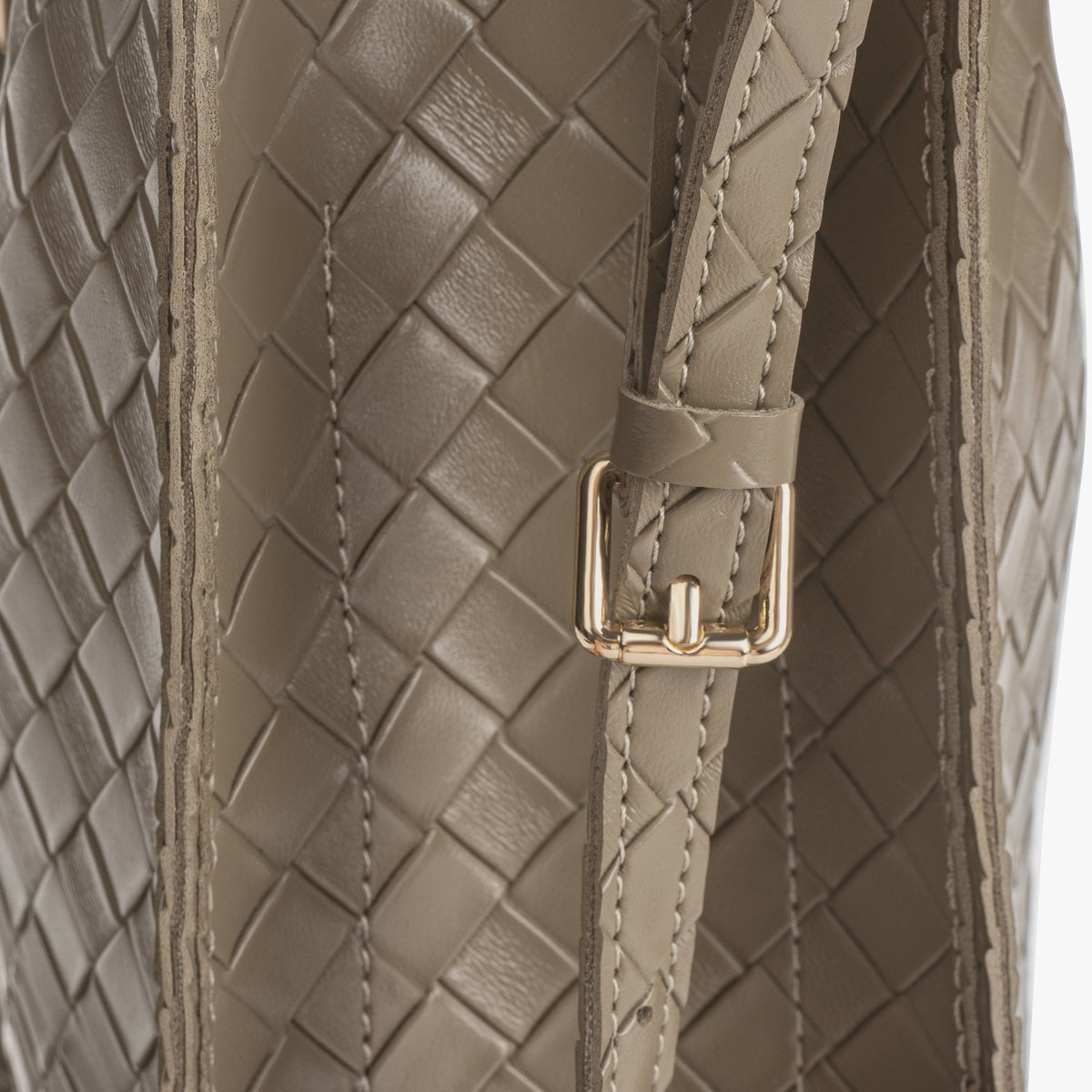 Vegan leather shoulder tote bag