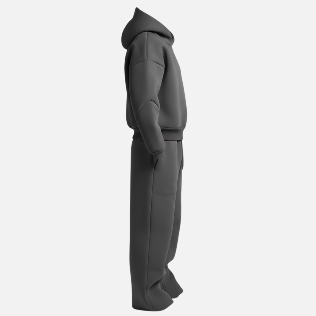 Oversized Heavy Fleece Tracksuit Set