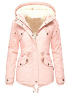 Hooded lined winter jacket