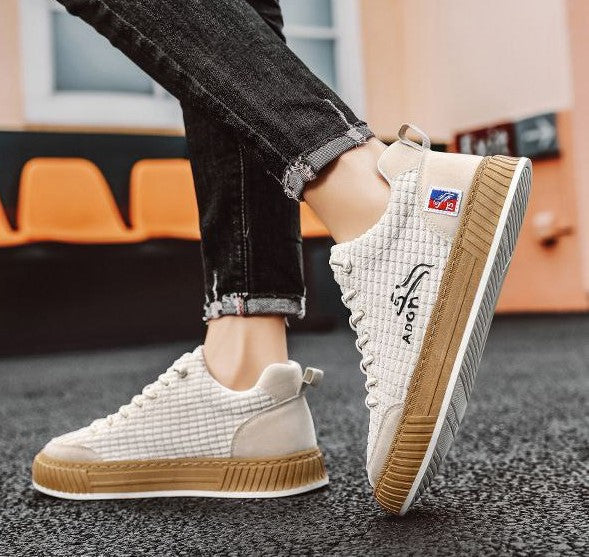 Breathable Men's Sneakers Orthopedic Insole