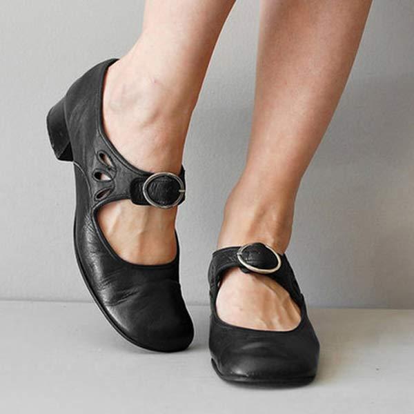 Women's Genuine Leather Strappy Sandals