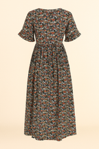 Emery Floral Print Midi Dress