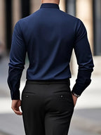 Slim Fit Wrinkle-Resistant Shirt