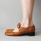 Women's Genuine Leather Strappy Sandals