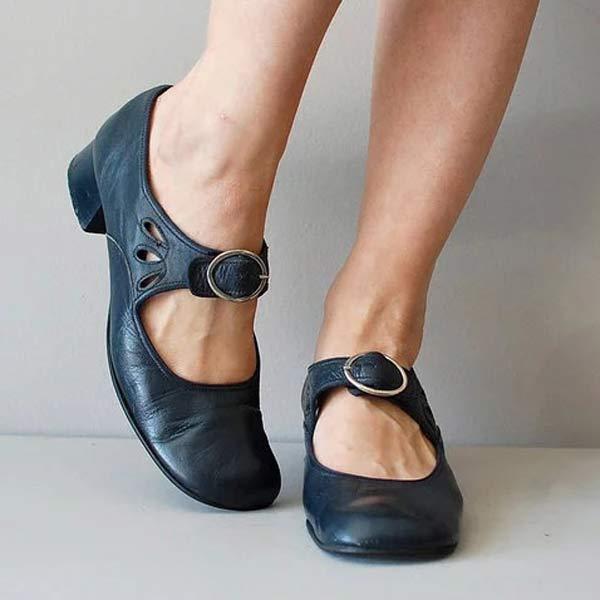 Women's Genuine Leather Strappy Sandals