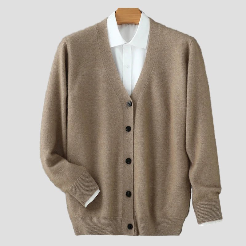 Fine Knit Cashmere Cardigan