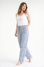 High Rise Relaxed Straight Leg Trousers