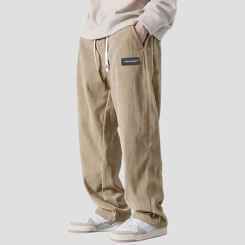 Classic Corduroy Straight Trousers