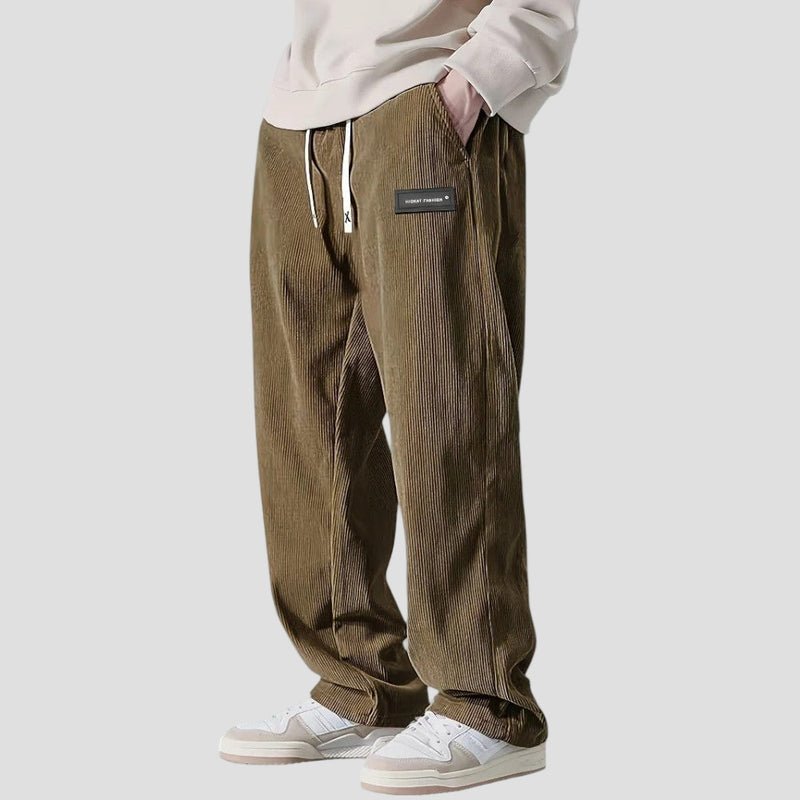 Classic Corduroy Straight Trousers