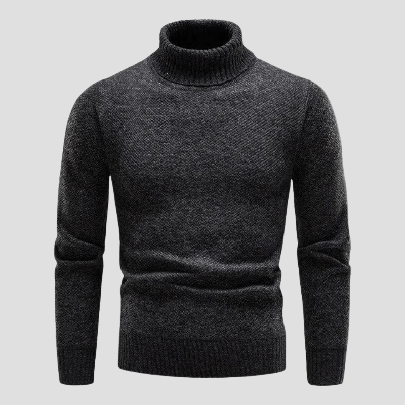 Classic Knitted Turtleneck Sweater