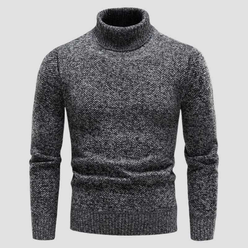 Classic Knitted Turtleneck Sweater