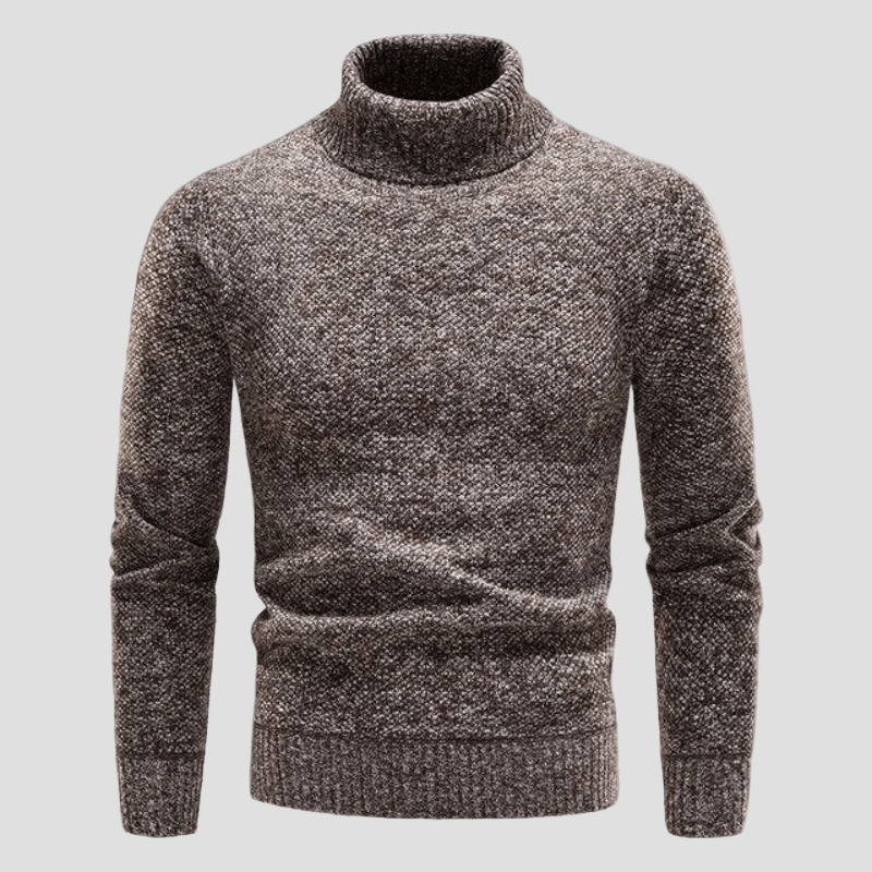 Classic Knitted Turtleneck Sweater