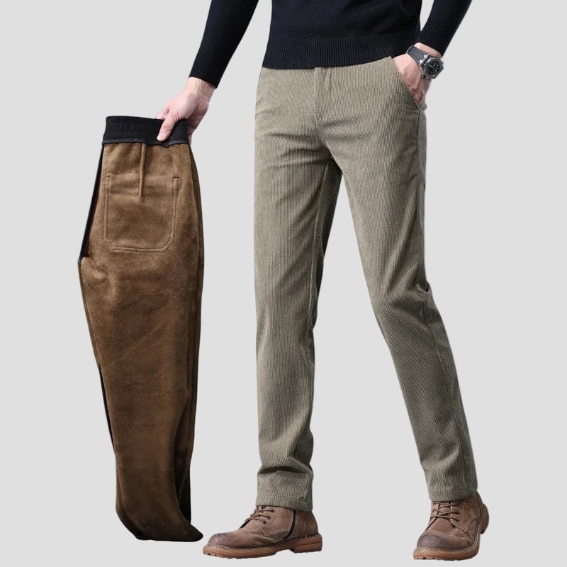 Corduroy Fleece Trousers