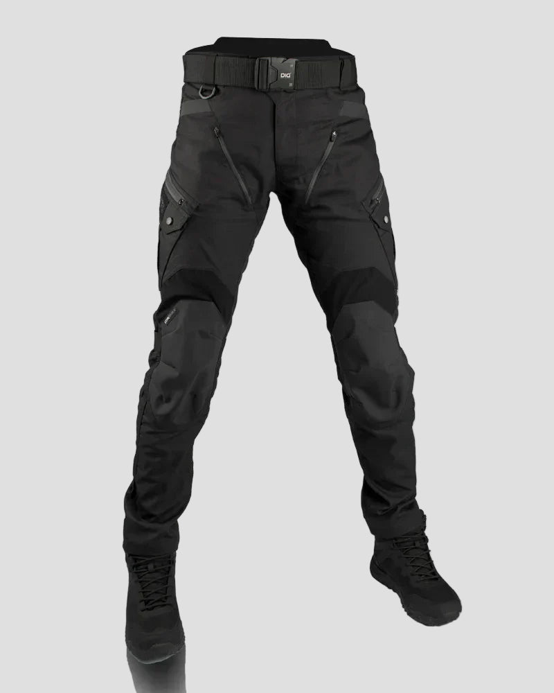 Men's Outdoor Cargo Pants with Multiple Utility Pockets