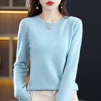 Women's adorable oversized knit sweater for fall and winter