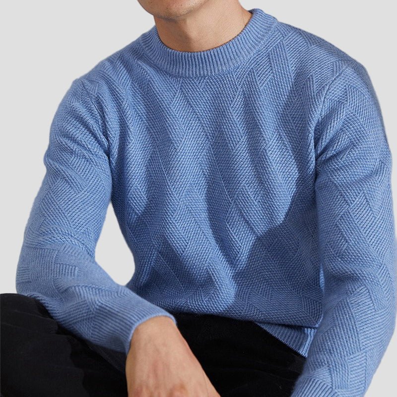 Men's Soft Sweater Pattern Knit