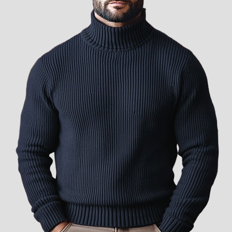 Knitted Turtleneck Sweater