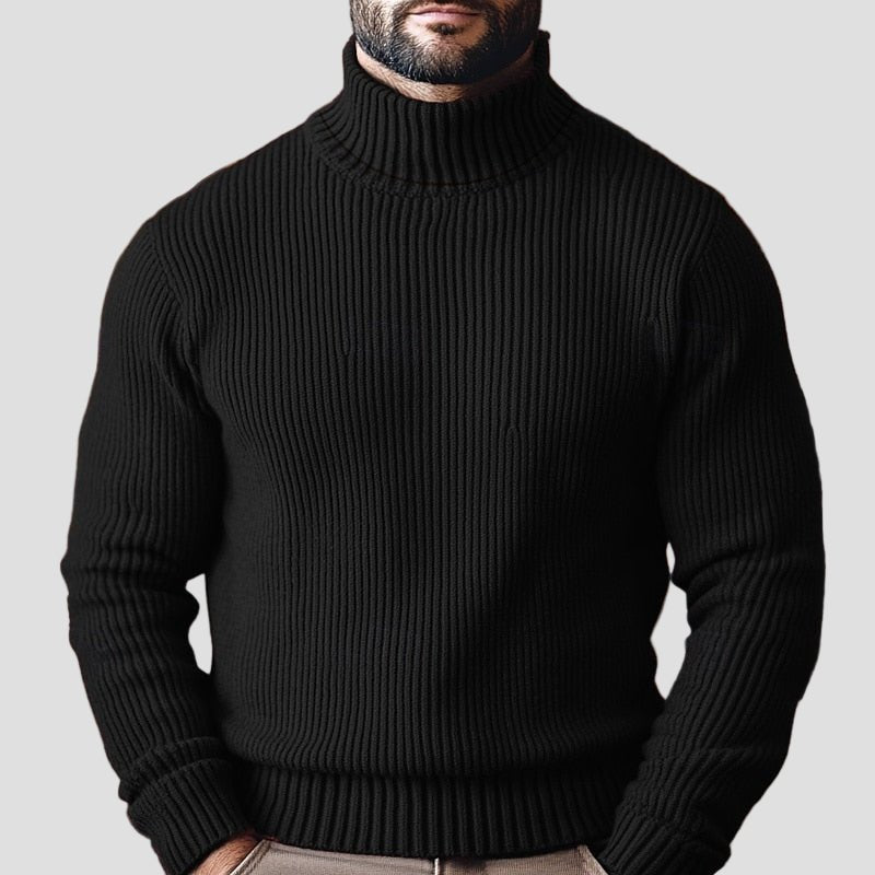 Knitted Turtleneck Sweater