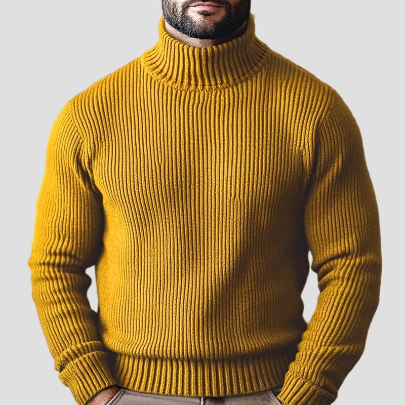 Knitted Turtleneck Sweater
