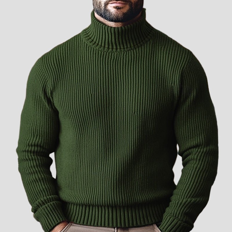Knitted Turtleneck Sweater