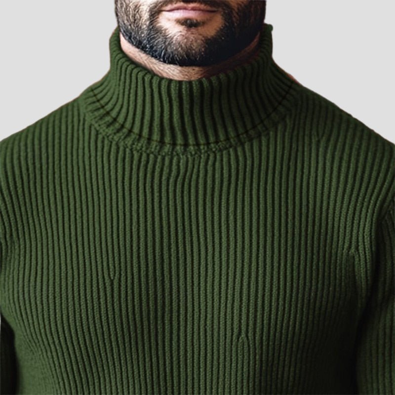 Knitted Turtleneck Sweater