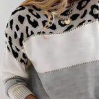 Leopard Print Women's Sweater