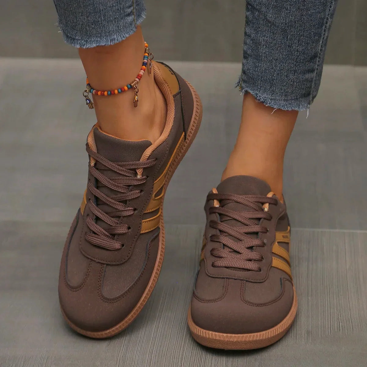 Lightweight slip-on sneakers