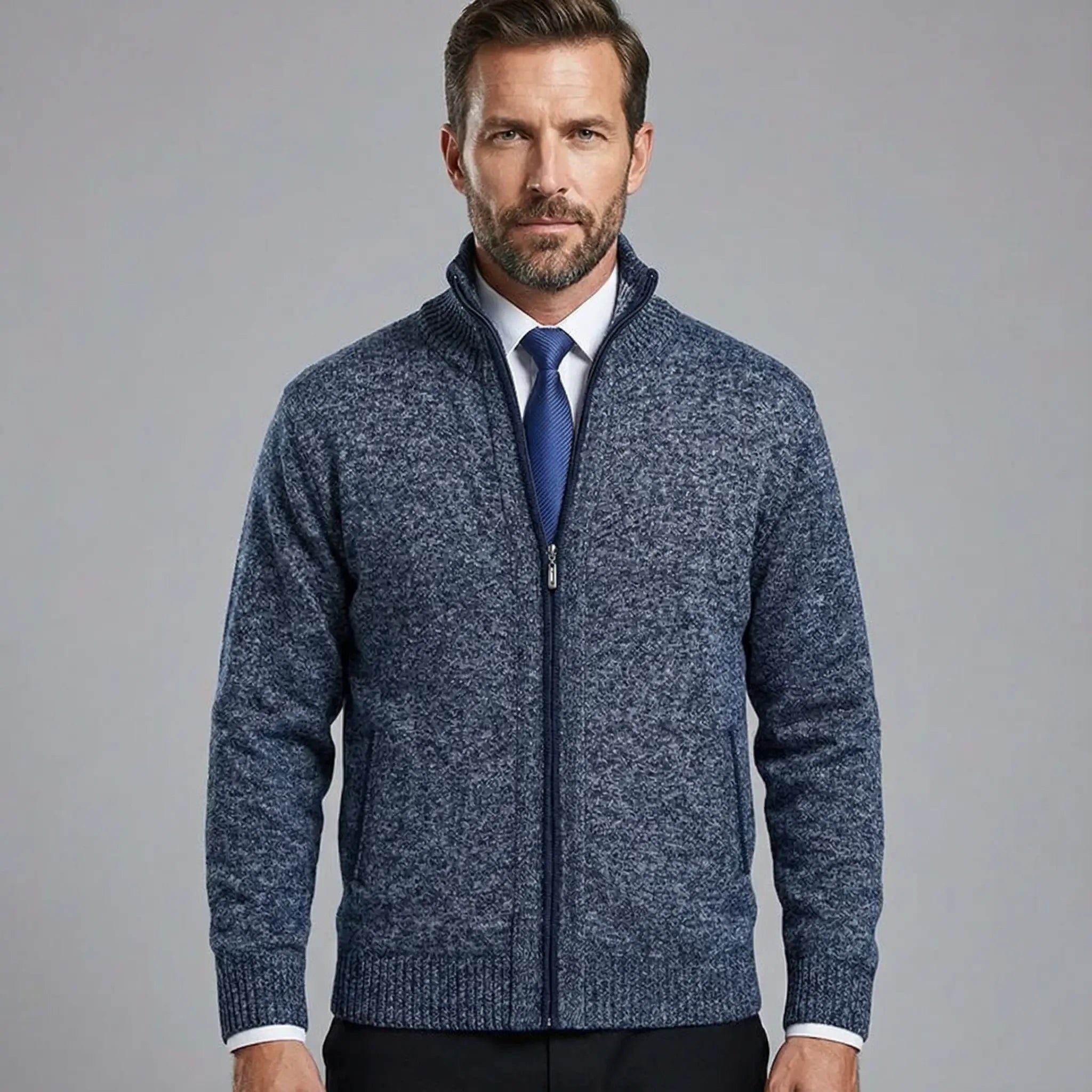 Men's Full Zip Cardigan