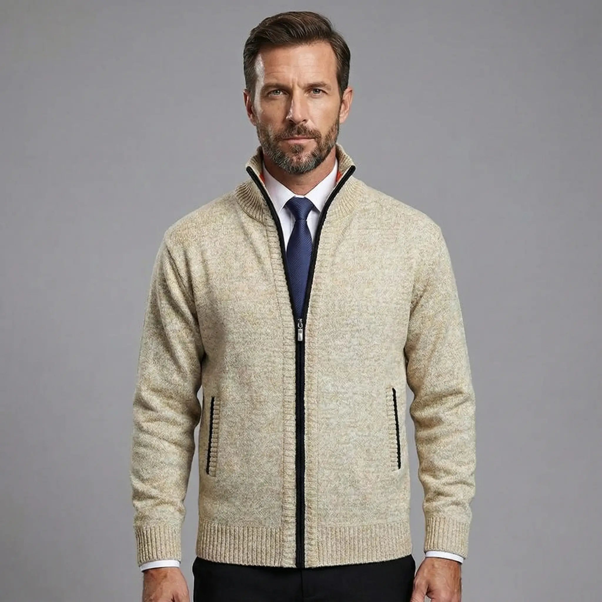 Men's Full Zip Cardigan