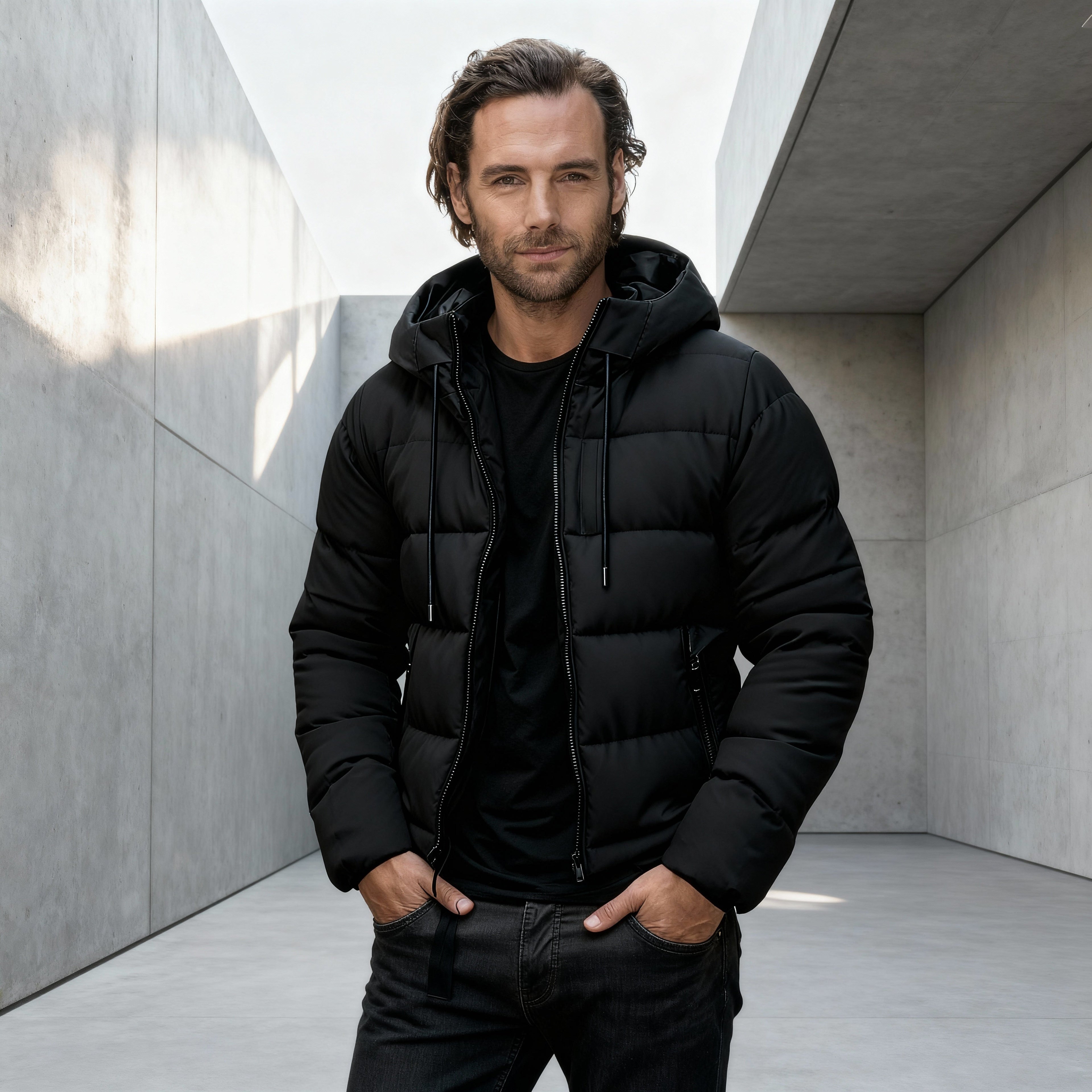 Quilted Winter Puffer Jacket