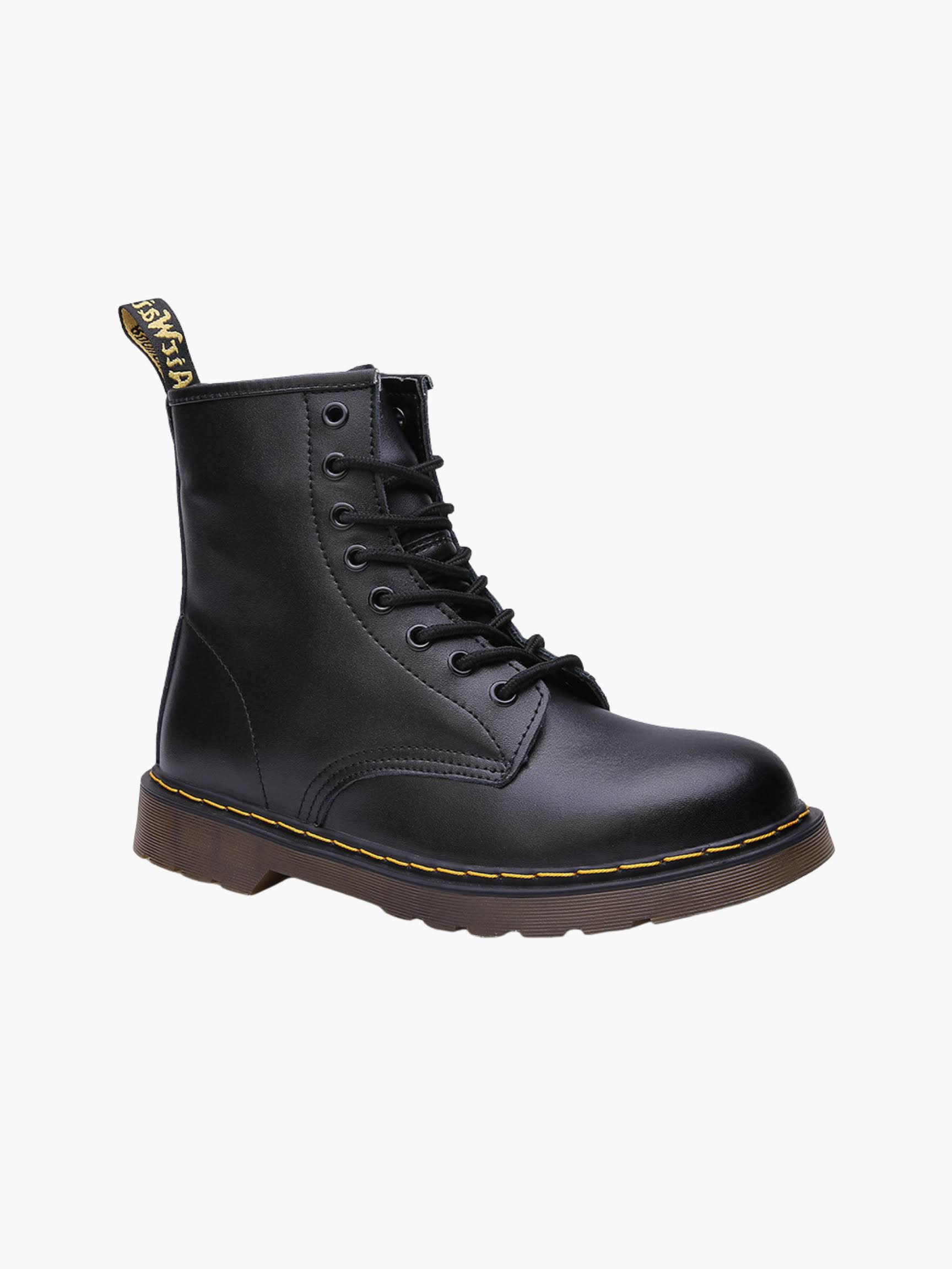 Lace-Up Ankle Boots