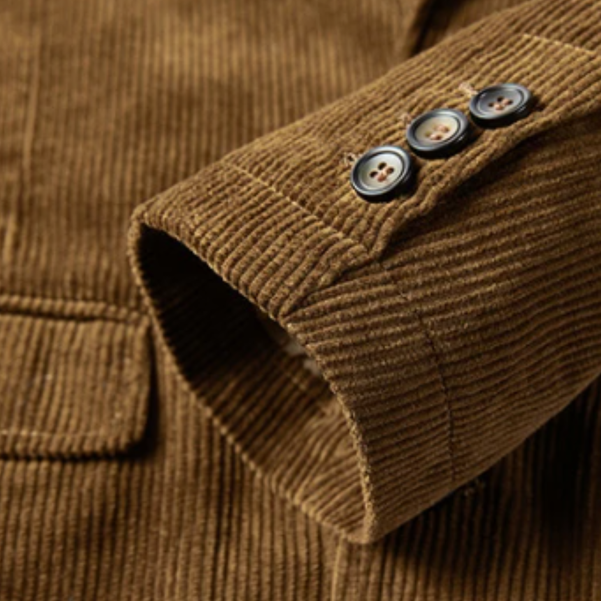 Vintage tailored blazer with elbow patches