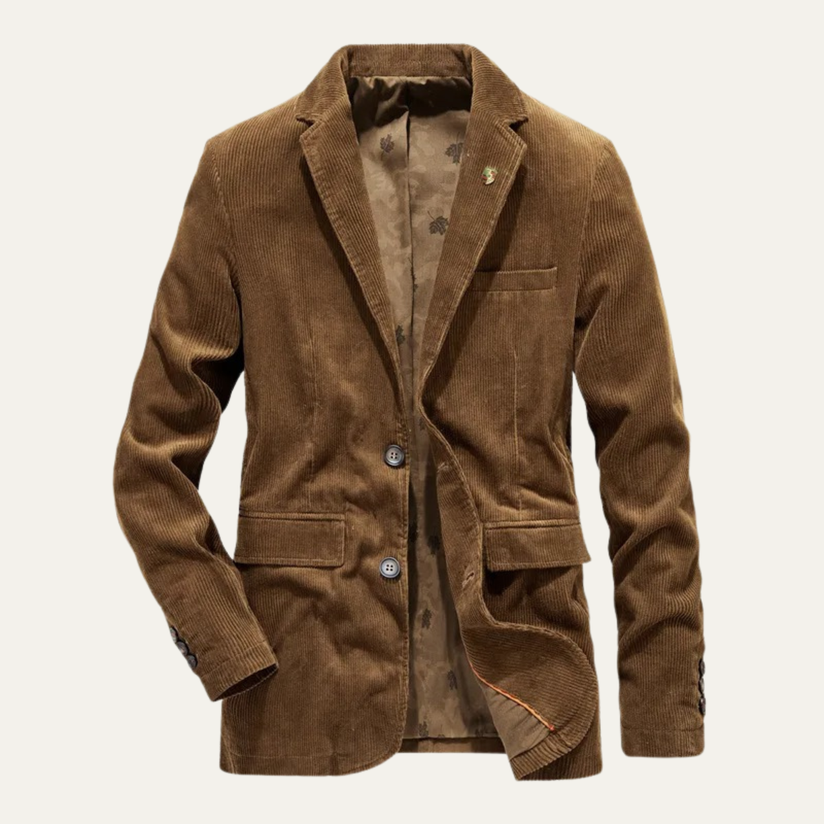 Vintage tailored blazer with elbow patches
