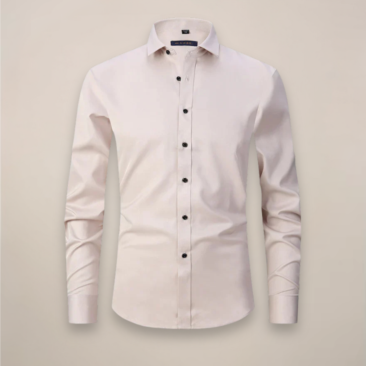 Long Sleeve Men's Business Shirt Wrinkle Free