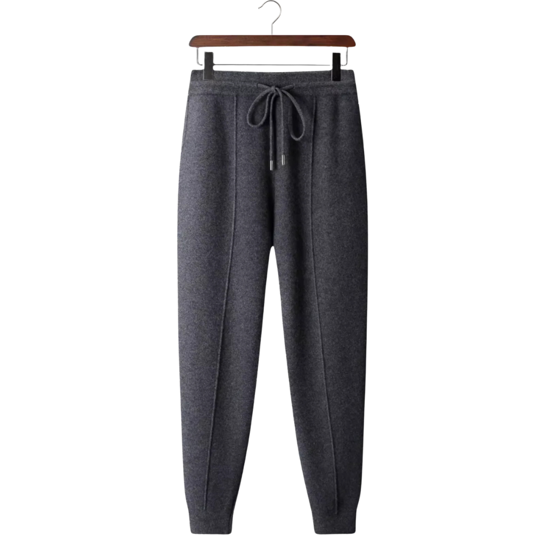Pure Cashmere Knit Lounge Trousers