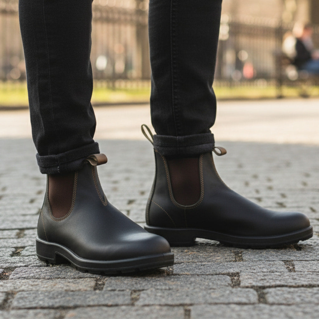Men's Slip-On Chelsea Ankle Boots